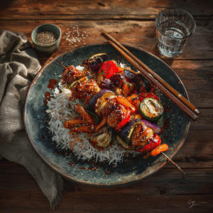 How to Make Delicious Honey Gochujang Chicken Kebabs at Home