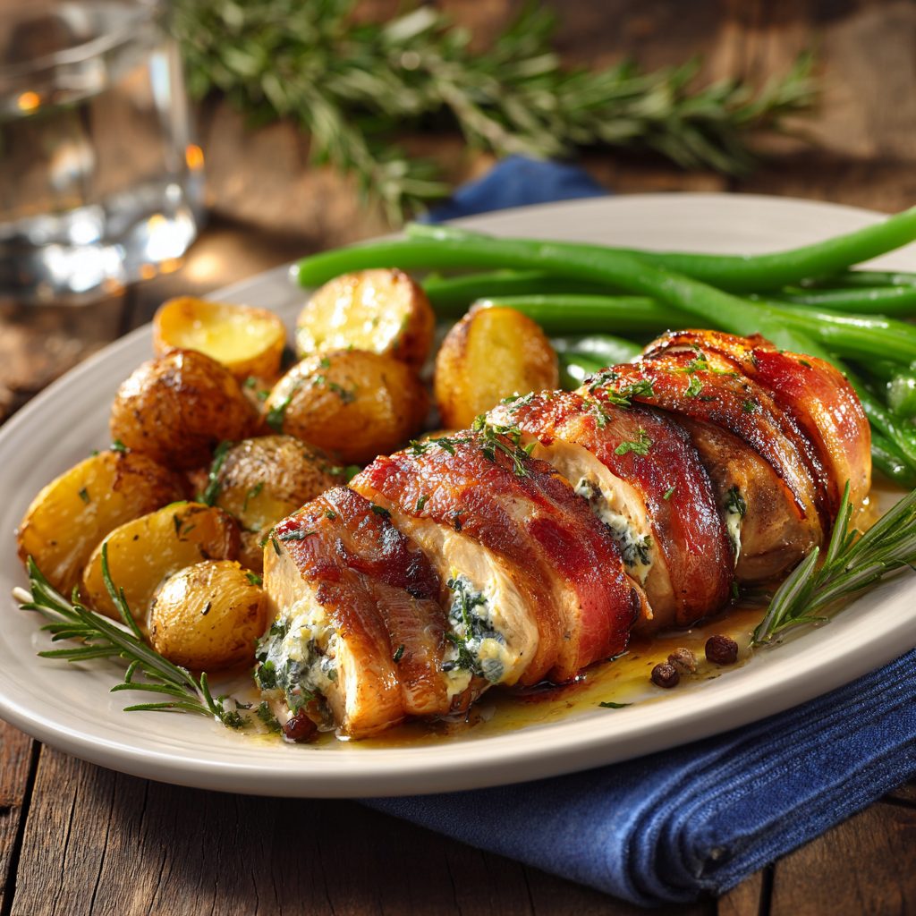 bacon wrapped stuffed chicken breast recipes
