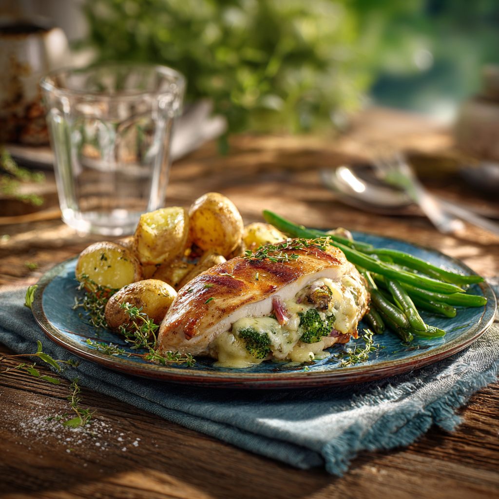 broccoli cheese stuffed chicken breast recipe