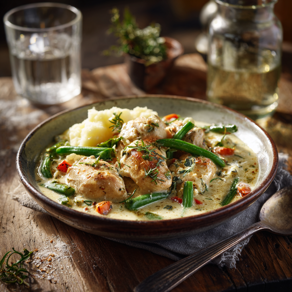 creamy chicken stew recipes