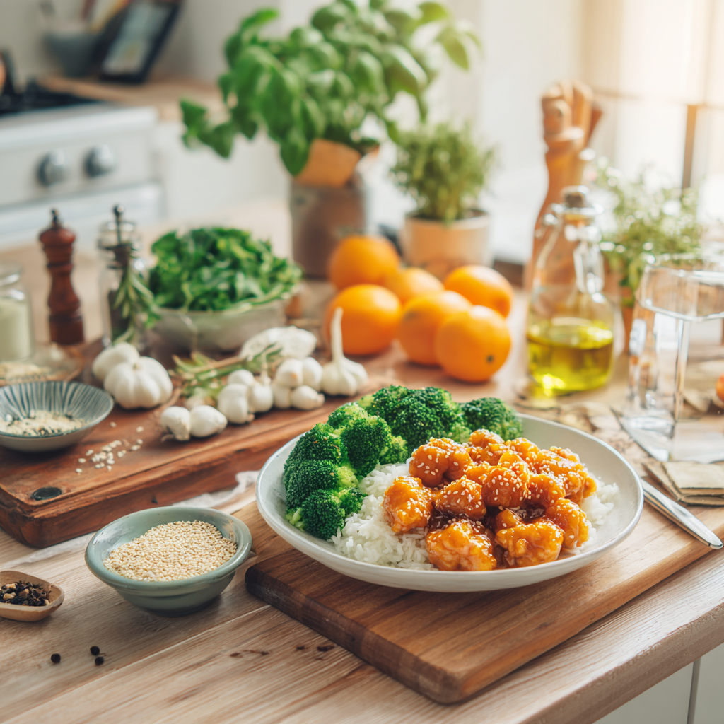 easy orange chicken recipe 3 ingredients