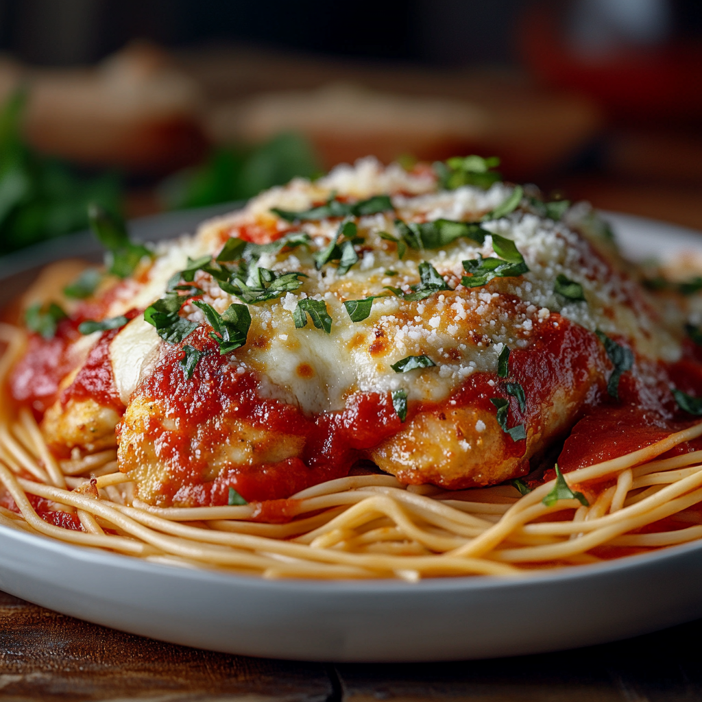healthy chicken parmesan recipe