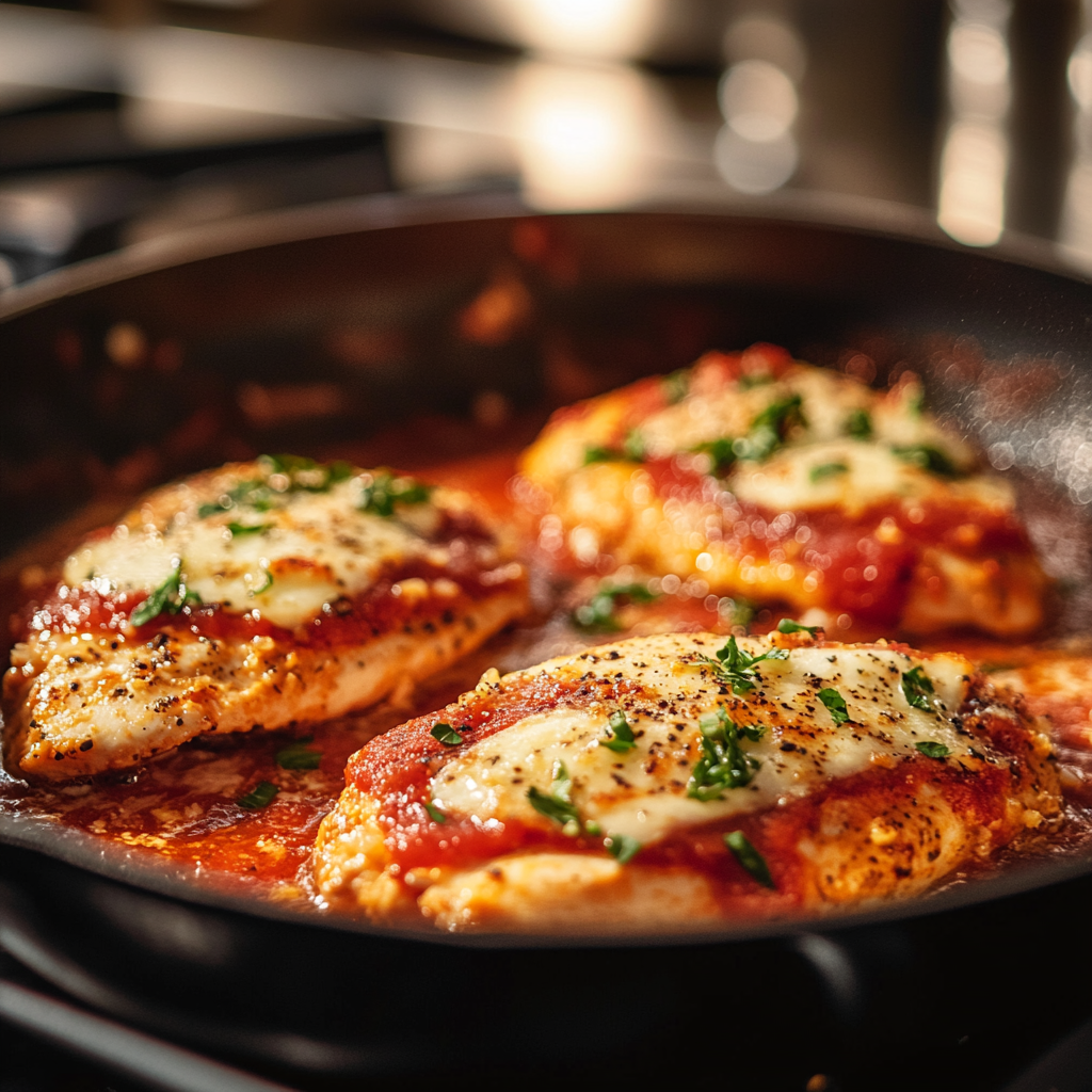 healthy chicken parmesan recipe