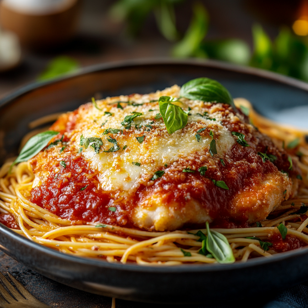 healthy chicken parmesan recipe