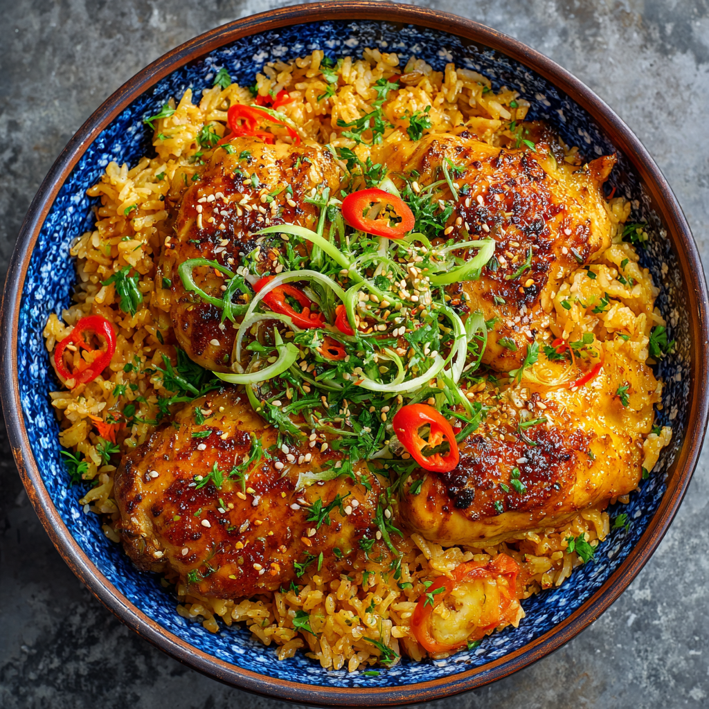 instant pot chicken and rice recipe