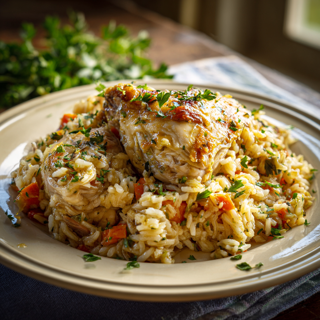 instant pot chicken and rice recipe