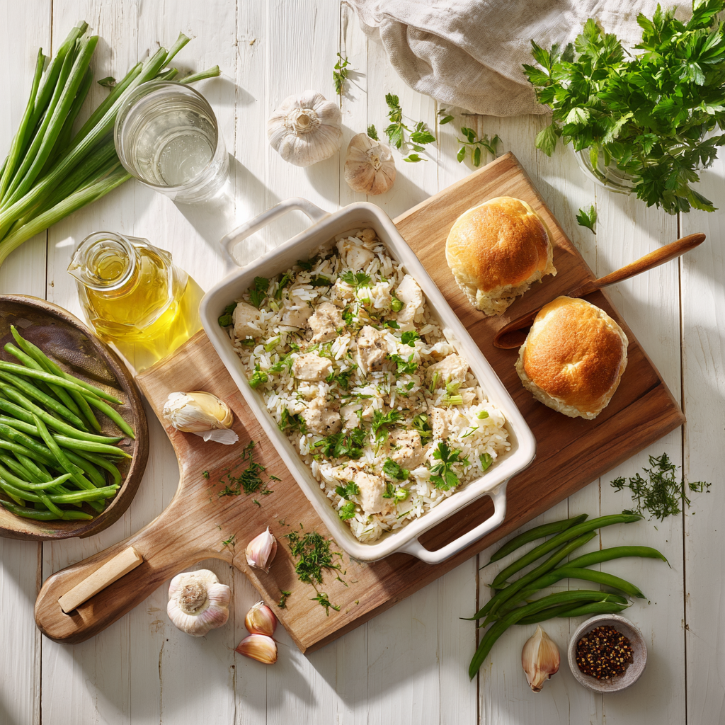 stouffer's grandma's chicken and rice bake recipe
