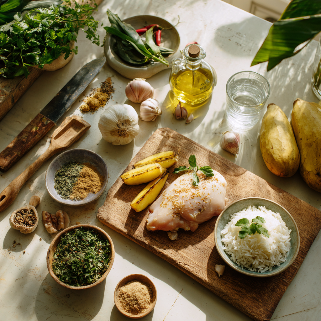 chicken curry recipe guyana