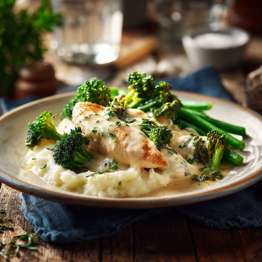 creamy broccoli chicken recipe