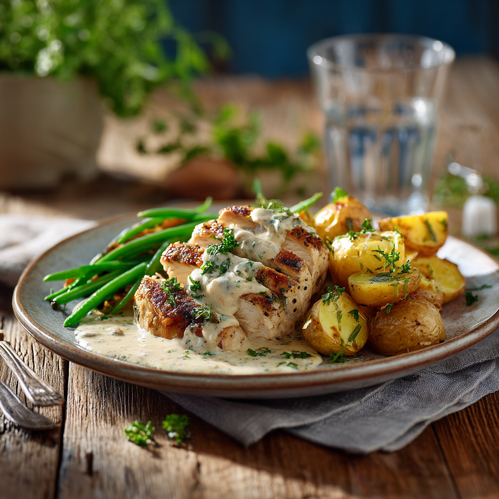 creamy ranch chicken recipe