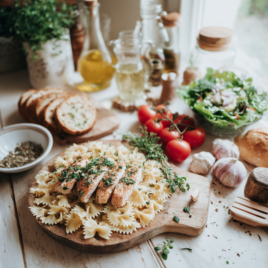 easy chicken and bow tie pasta recipes