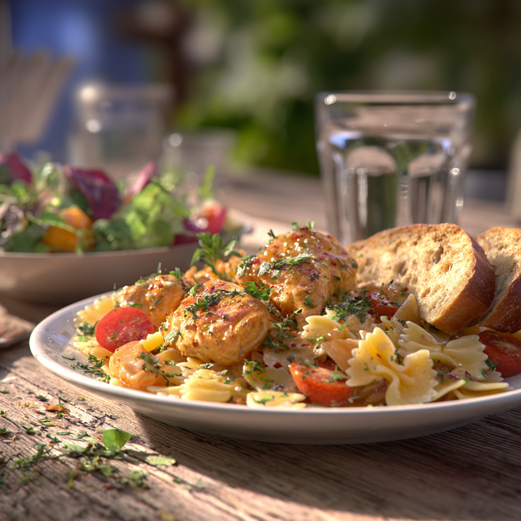 easy chicken and bow tie pasta recipes