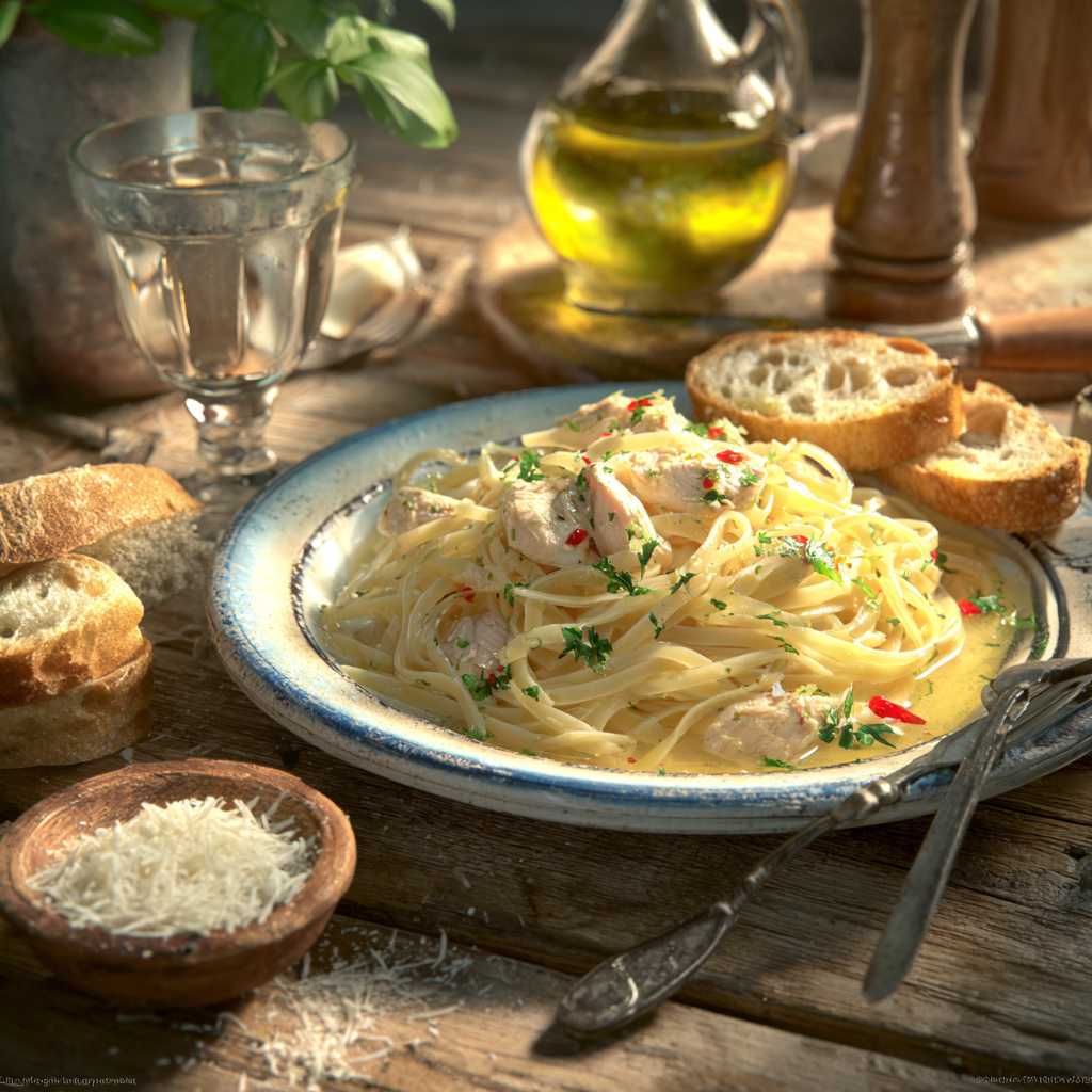 easy chicken pasta recipes no cream