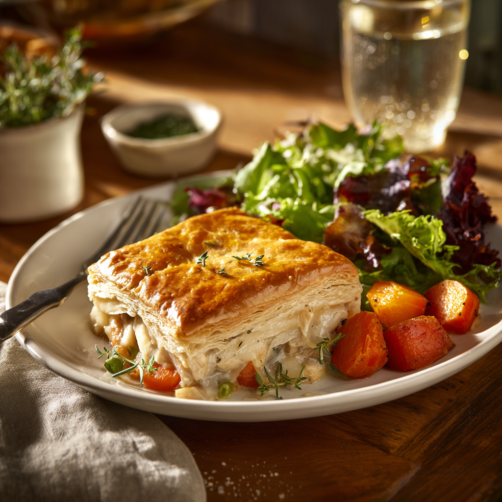 easy chicken pot pie recipe with crescent rolls