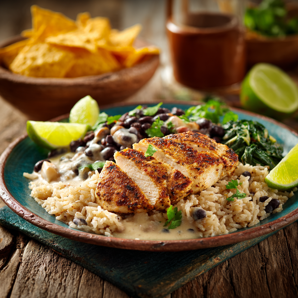 easy chicken recipes crockpot queso chicken
