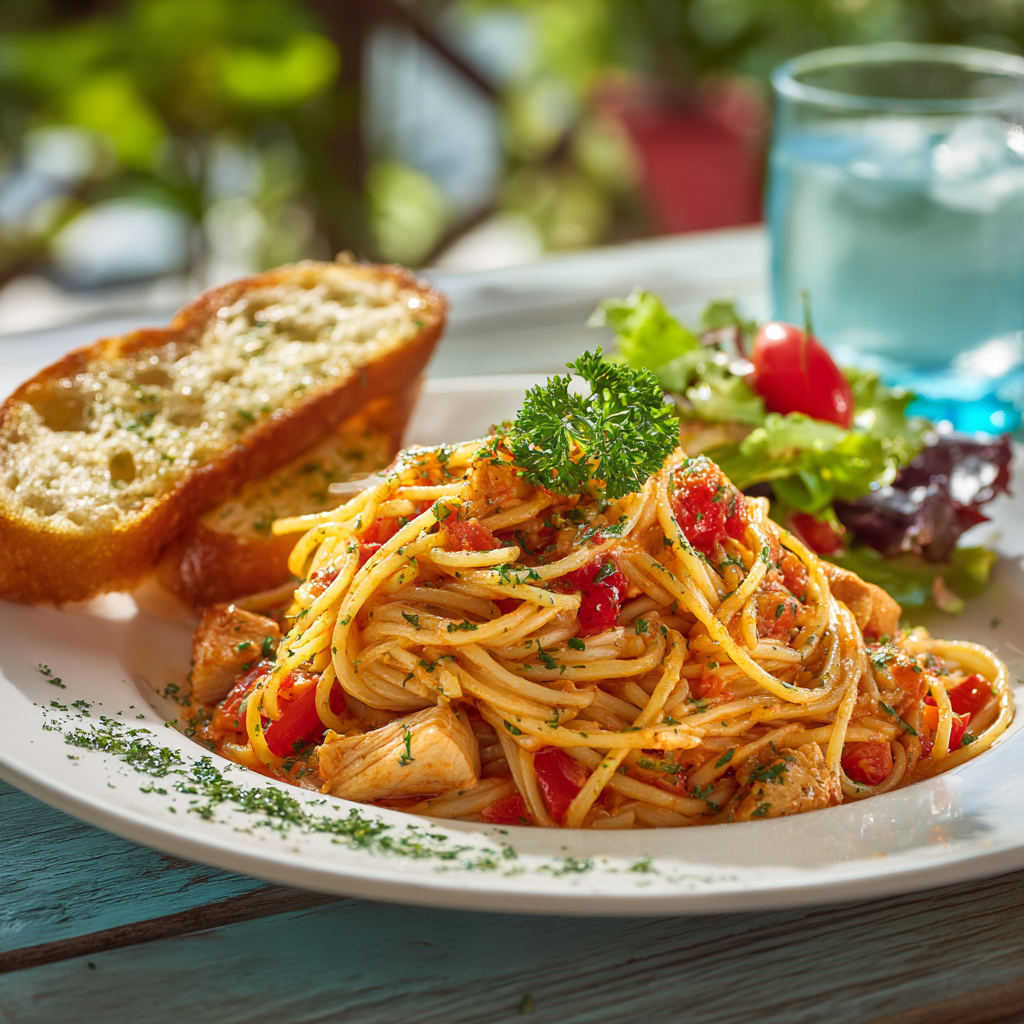 easy chicken spaghetti recipe with rotel