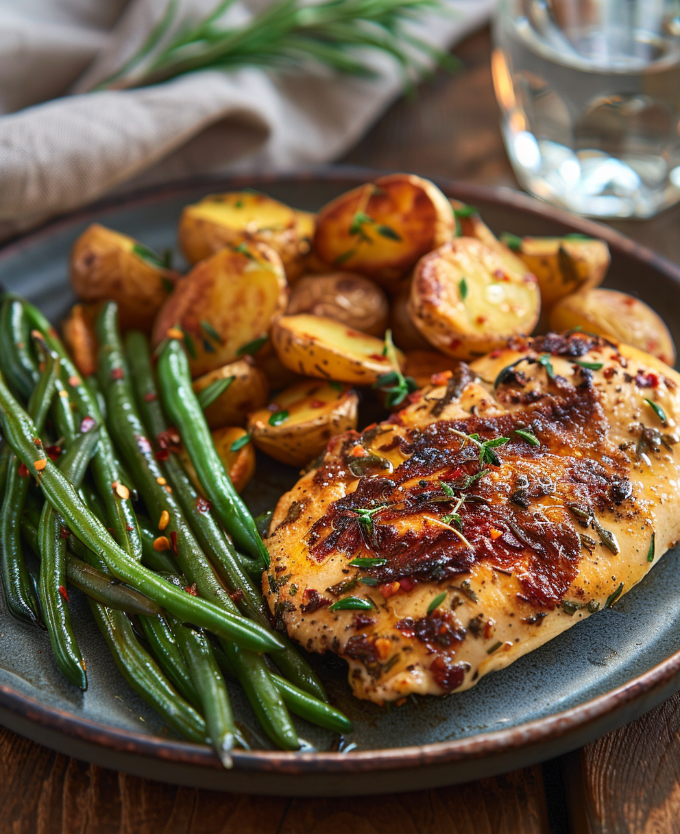 garlic butter baked chicken breast