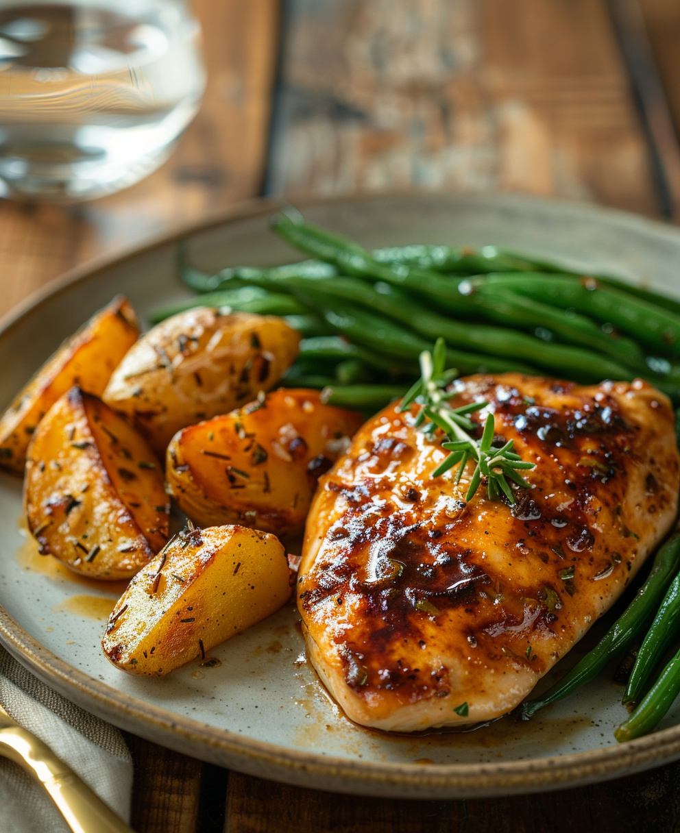garlic butter baked chicken breast