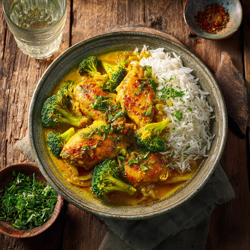 golden curry chicken recipe