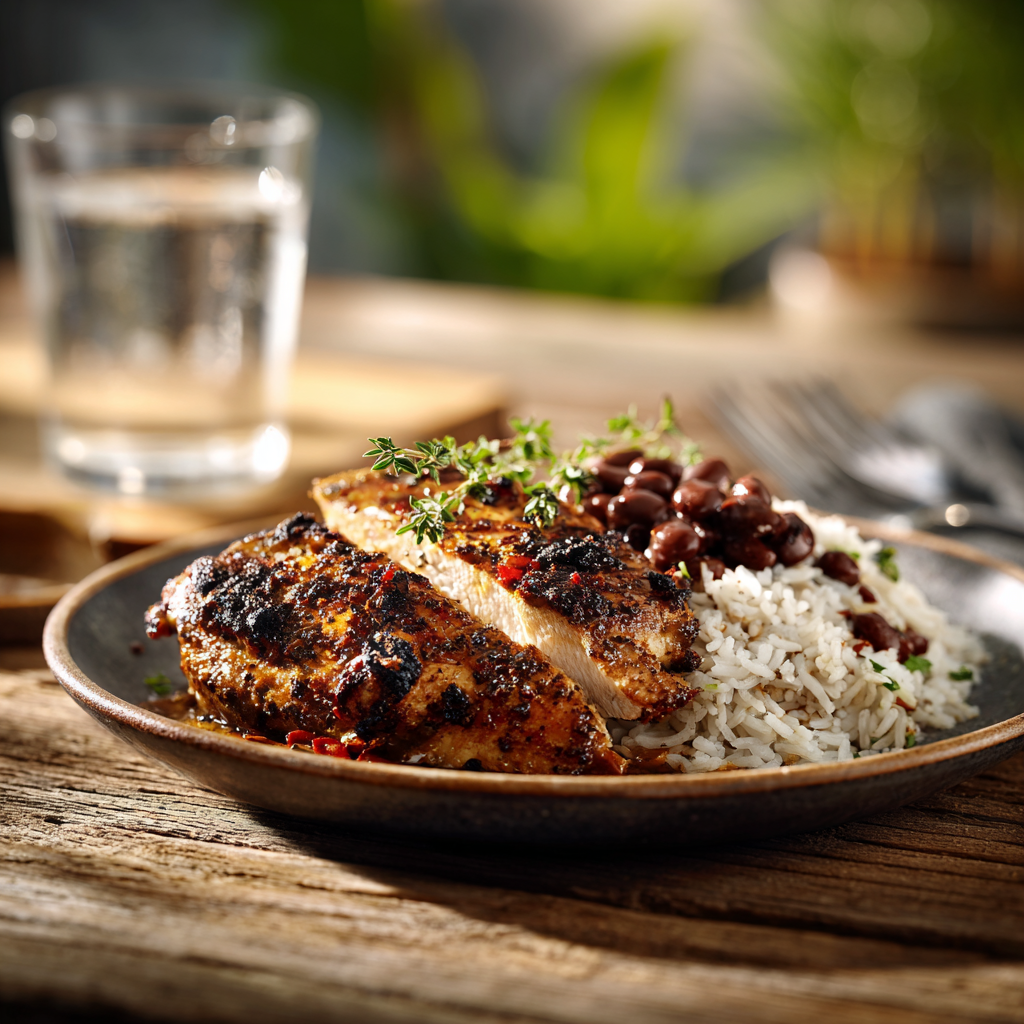oven jerk chicken breast recipe