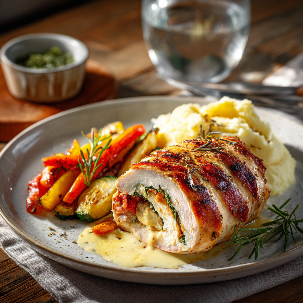 stuffed chicken breast recipes on the grill