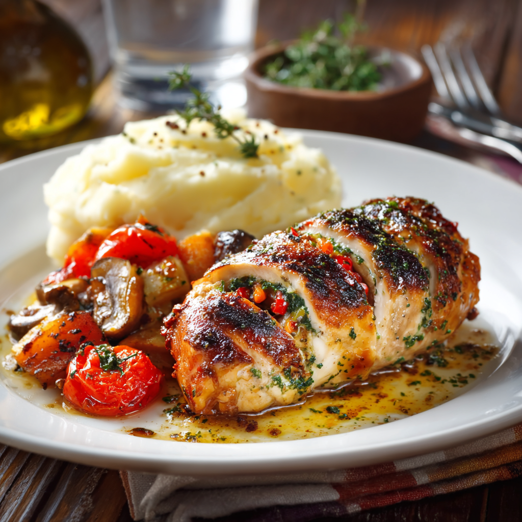 stuffed chicken breast recipes on the grill