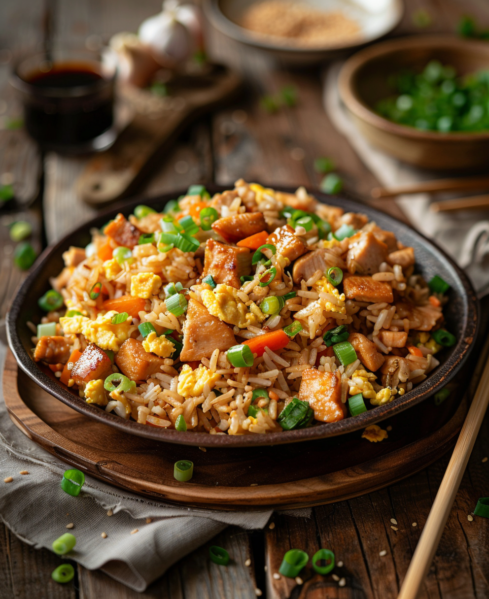 blackstone chicken fried rice