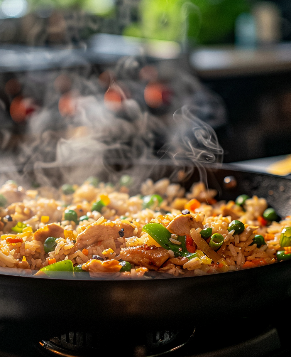 blackstone chicken fried rice