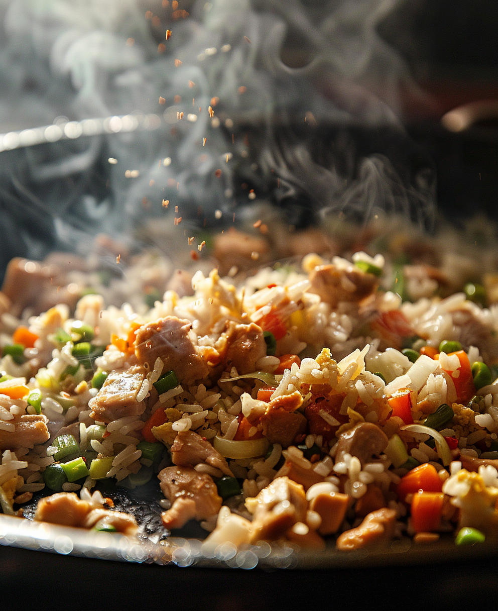 blackstone chicken fried rice