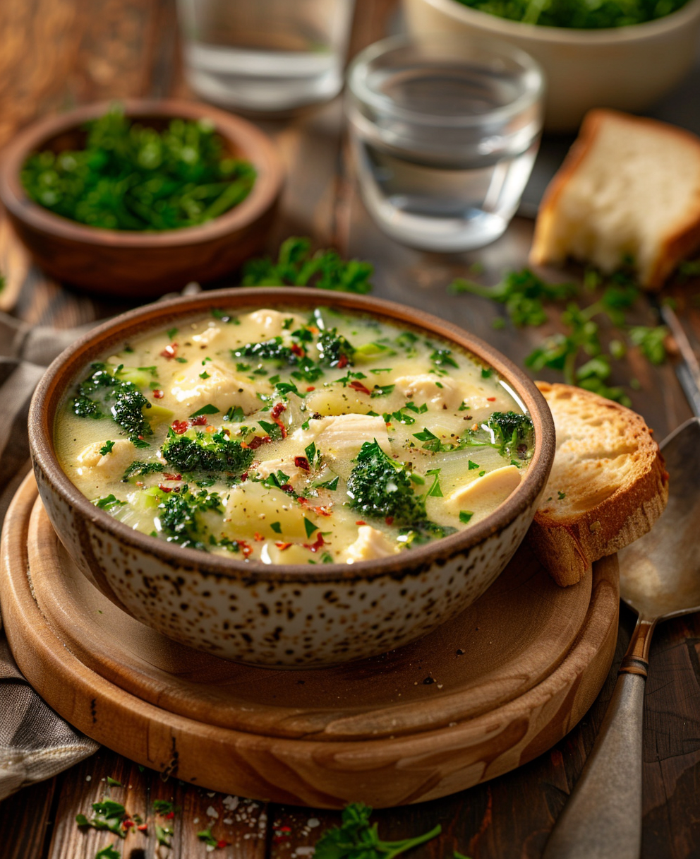 chicken and broccoli soup recipe