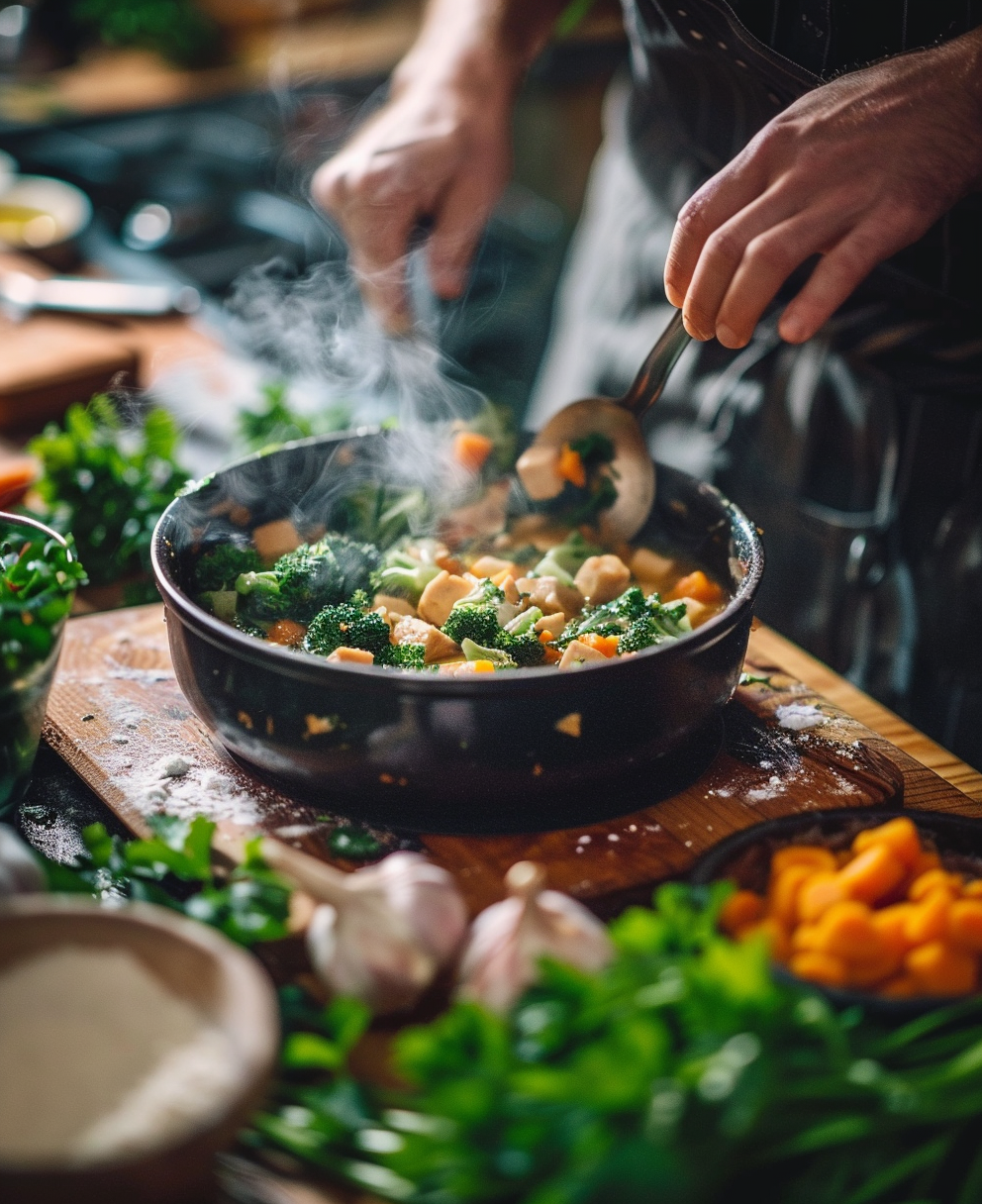 chicken and broccoli soup recipe