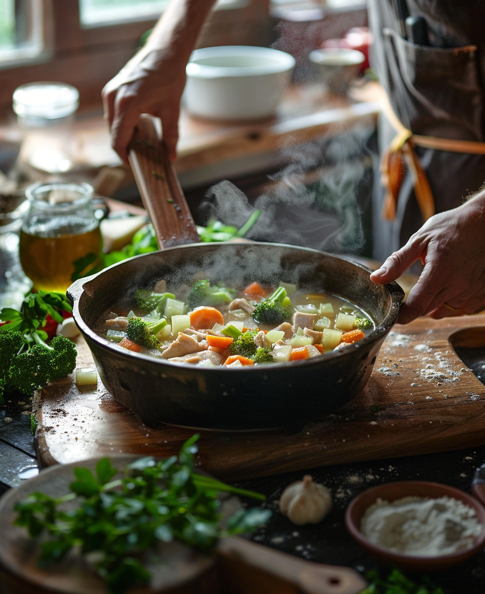 chicken and broccoli soup recipe