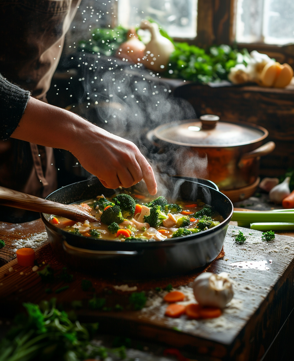 chicken and broccoli soup recipe