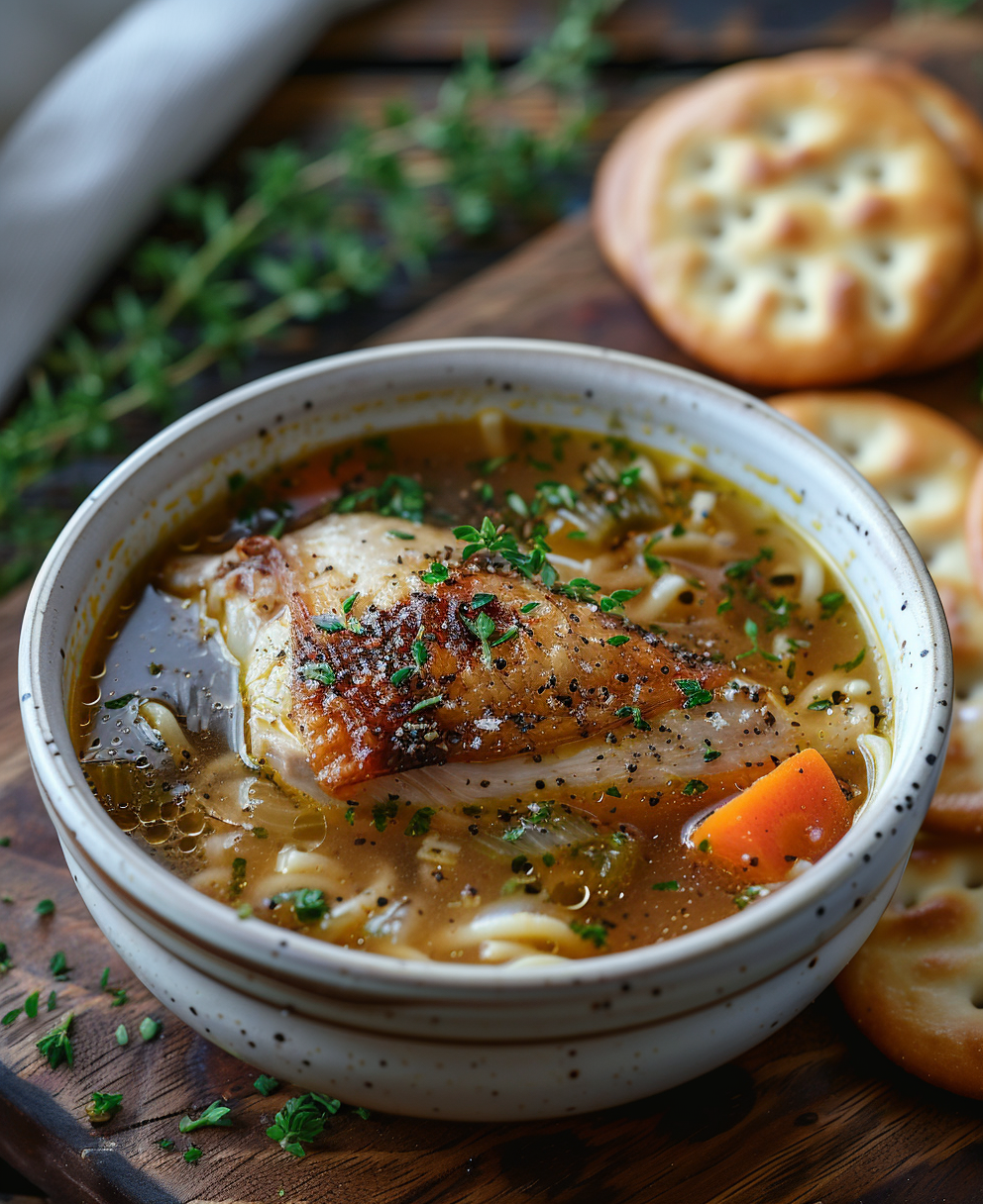 chicken noodle soup recipe whole chicken
