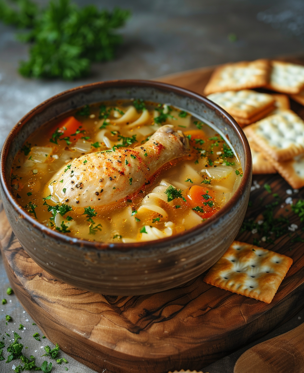 chicken noodle soup recipe whole chicken