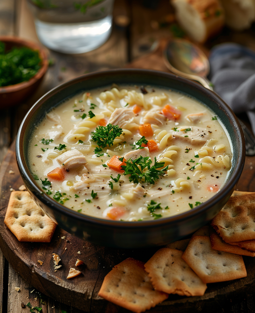 crack chicken noodle soup recipe