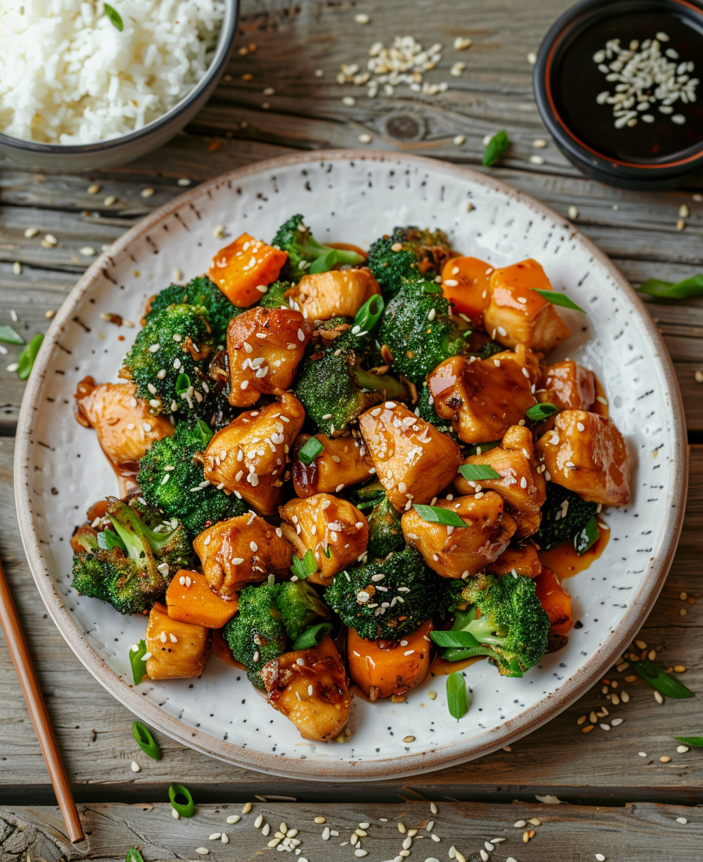 crispy chicken stir-fry recipe cornstarch