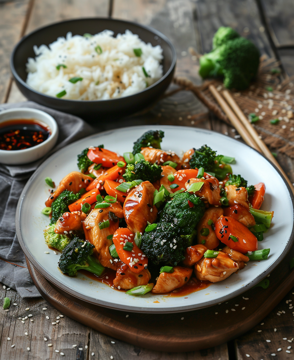 crispy chicken stir-fry recipe cornstarch