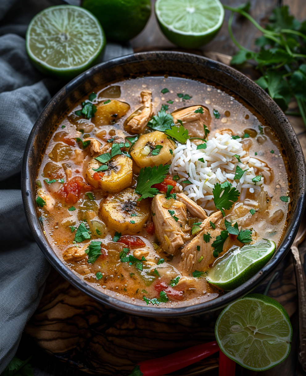cuban chicken soup recipe