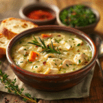 demos chicken and rice soup recipe