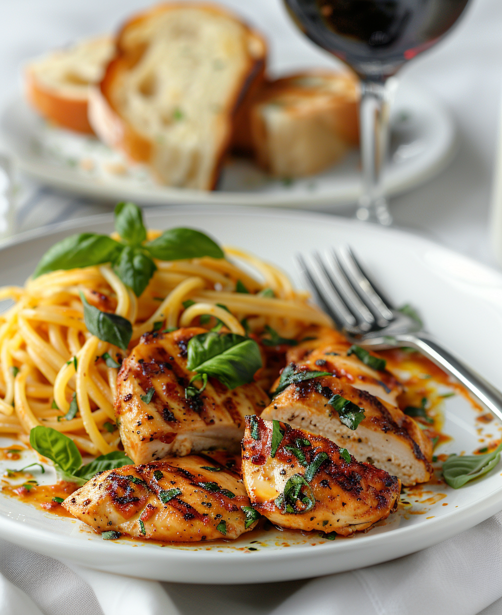grilled chicken margherita olive garden