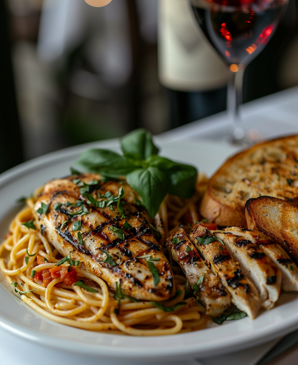 grilled chicken margherita olive garden