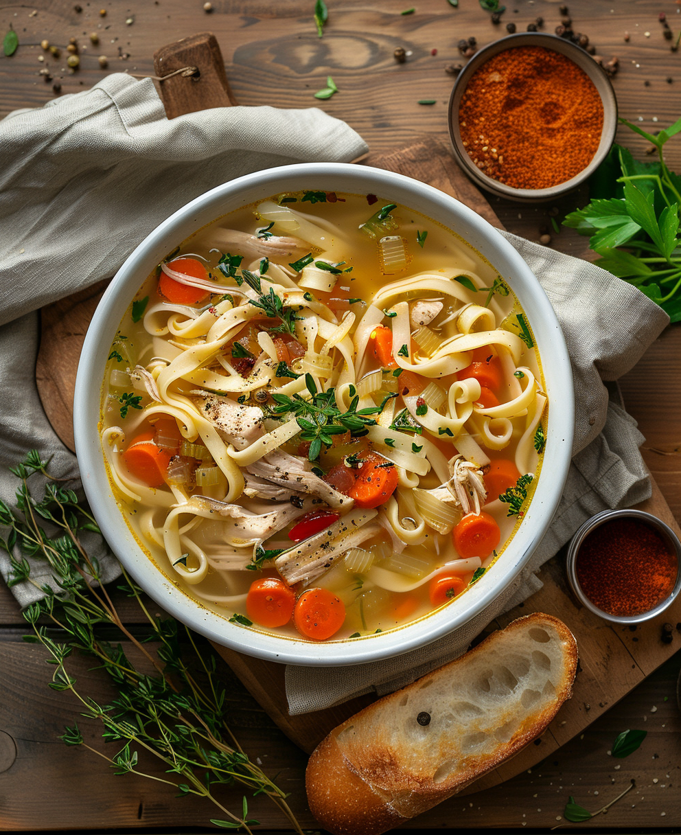 jamaican chicken noodle soup recipe