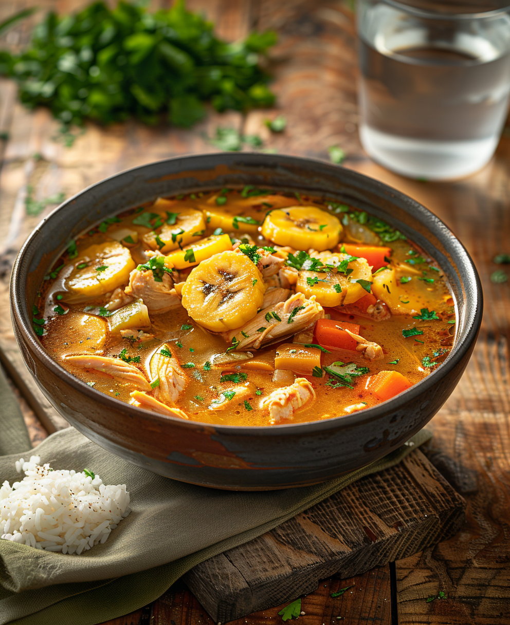 puerto rican chicken soup recipe