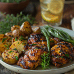 chicken thighs on pellet grill