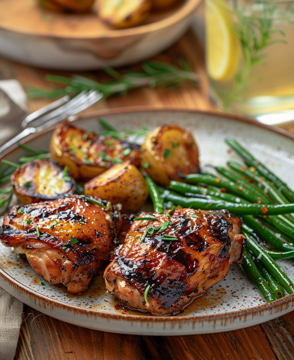 pellet grill chicken thighs
