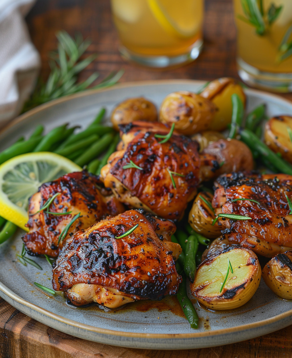 pellet grill chicken thighs