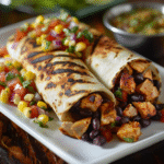 grilled chicken burrito
