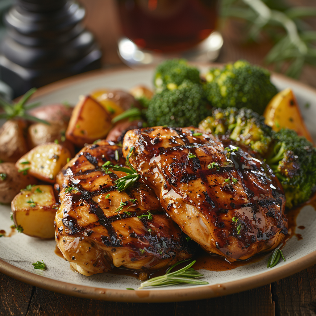 grilled chicken thighs boneless