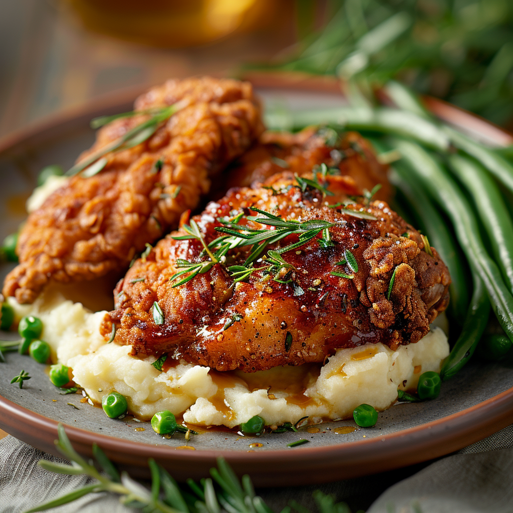recipe for fried chicken thighs